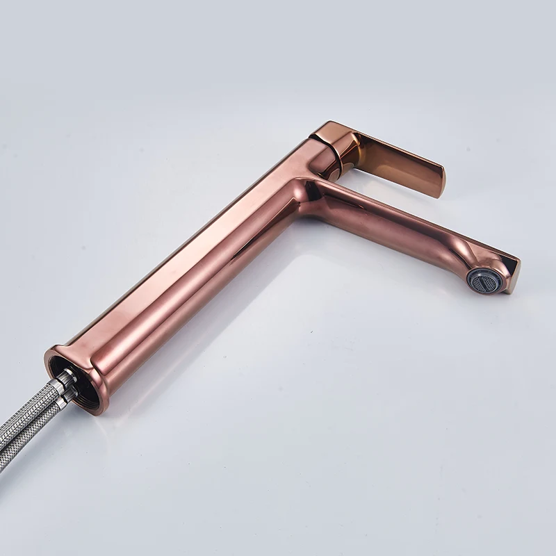 Rose Gold Basin Faucets