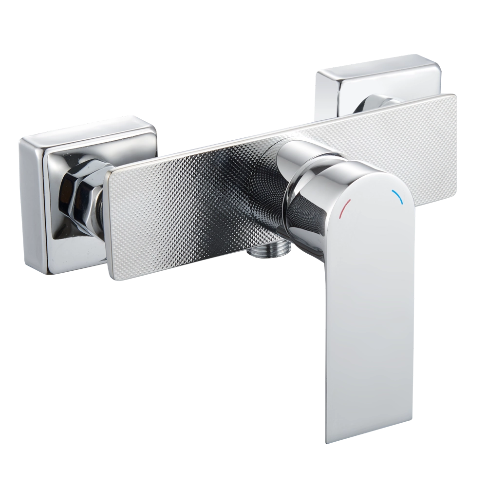 Falra szerelhető dupla vezérlésű zuhanycsaptelep